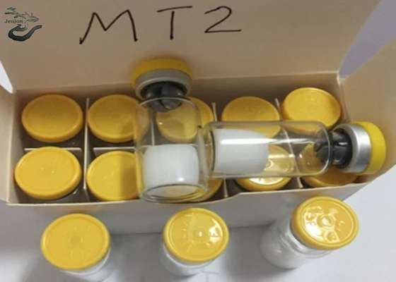 Mt2 Skin Tanning Melanotan 2 เปปไทด์ 10 มก. CAS 121062-08-6 Melanotan II