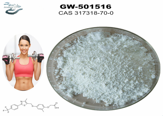สารผงการออกกําลังกายสําหรับการเติบโตของกล้ามเนื้อ Sarm Gw 501516 Cardarine CAS 317318-70-0