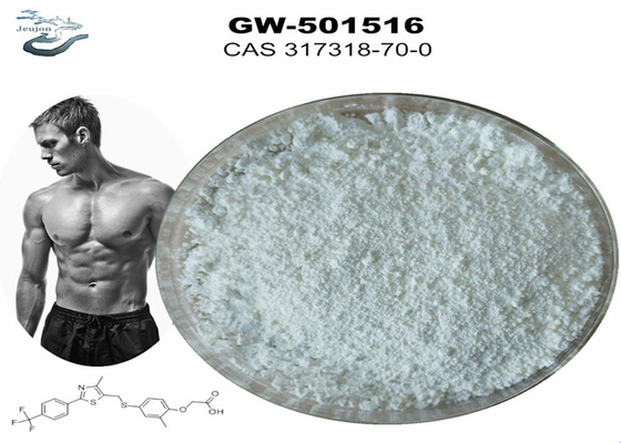 สาร SARMS ลดไขมันบริสุทธิ์ Powder GW501516 CAS 317318-70-0 Gym Powder GW501516